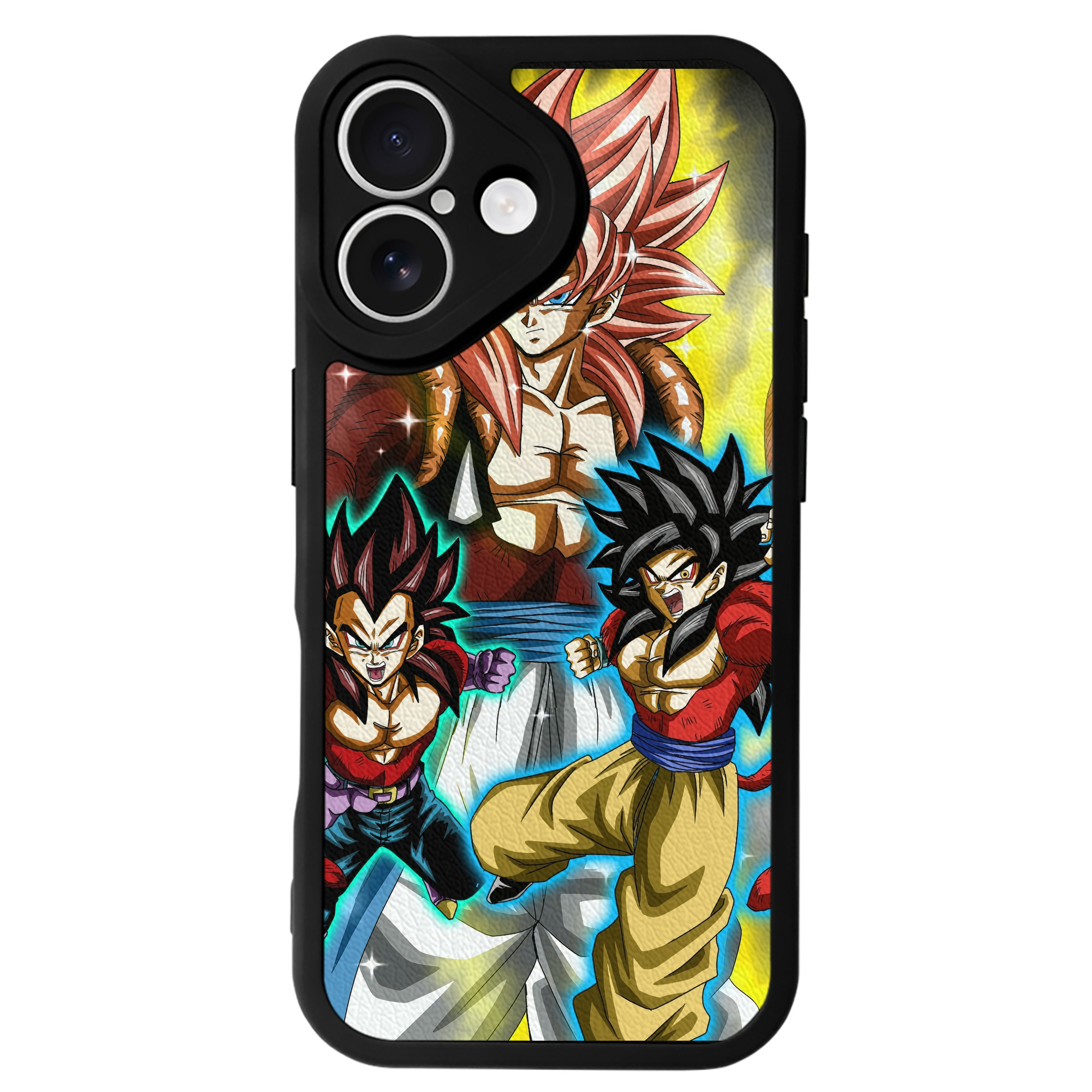 （画像用） ドラゴンボール DRAGON BALL 【iPhone 16シリーズ対応】シリコンスマホケース（レザー調） 材質：シリコン